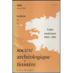 1992 tome cxxi table analytique 1983-1991