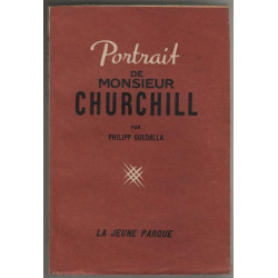 Portrait de monsieur churchill