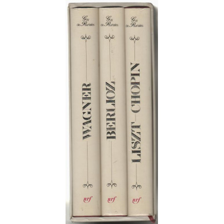 Coffret musiciens romantiques en 3 volumes : Berlioz Lizt/Chopin et...