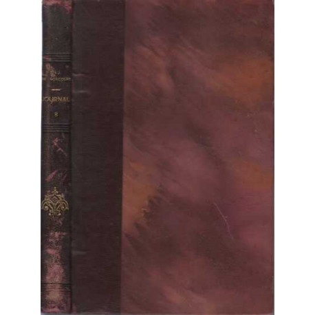 Journal memoires de la vie litteraire tome huitieme 1889 1891