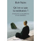Qu'est-ce que la méditation ? Introduction au bouddhisme et à la...