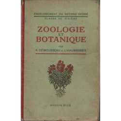 Zoologie et botanique Classes de sixième