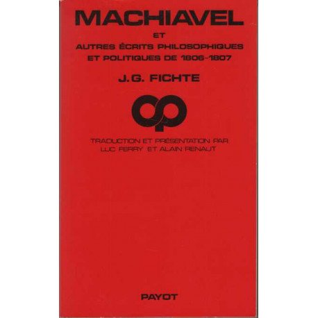 Machiavel : Et autres récits philosophiques et politiques de...