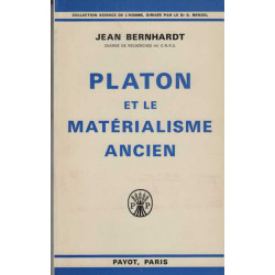 Platon et le materialisme ancien