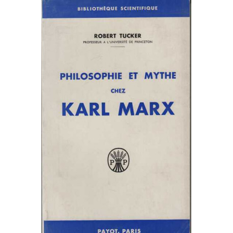 Philosophie et mythe chez Karl Marx