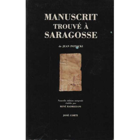 Manuscrit Trouvé À Saragosse