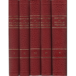 HISTOIRE DU PEUPLE FRANCAIS Préface de Edouard Herriot de...