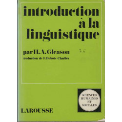 Introduction à la linguistique
