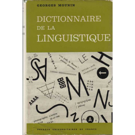 Dictionnaire de la linguistique
