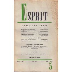 Esprit mai 1968 numero 5