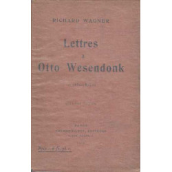 Lettres a otto wesendonk 1852-1870