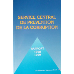 Service central de prevention de la corruption rapport d'activité...