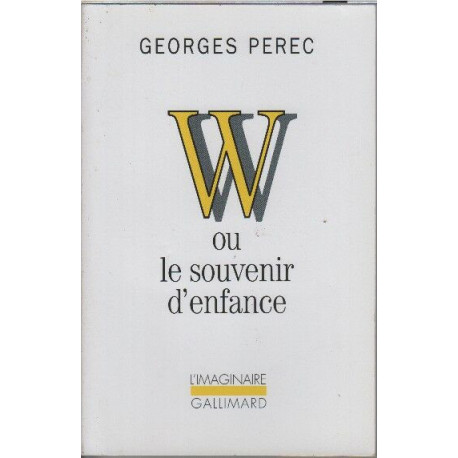 W ou Le souvenir d'enfance