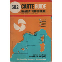 Carte guide de navigation côtière n°502