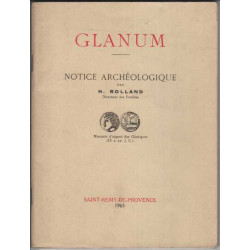 Glanum notice archeologique