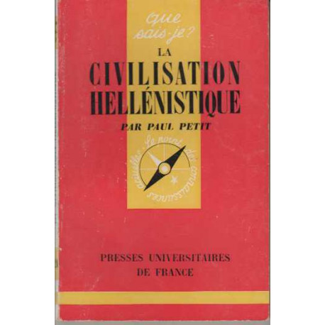La civilisation hellenistique