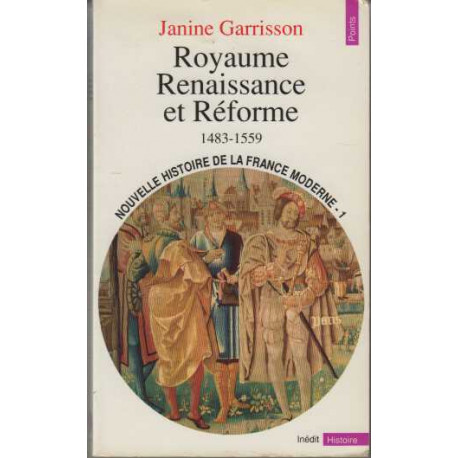 Nouvelle Histoire De La France Moderne 1-Royaume Renaissance et...
