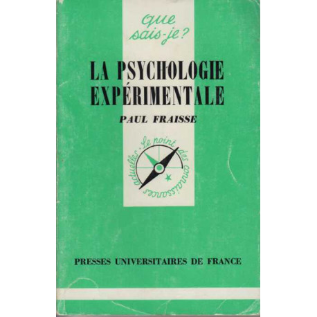 La Psychologie expérimentale