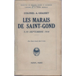 Les marais de saint gond 5-10 septembre 1914
