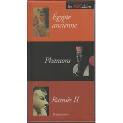 Coffret ABCdaires en 3 volumes : L'Egypte ancienne, Les Pharaons,...