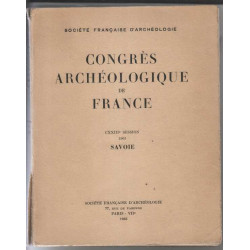 Congres archeologique de france cxxiii session 1965 savoie