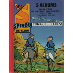 Spirou 178e album 5 albums et une histoire complete des tuniques...