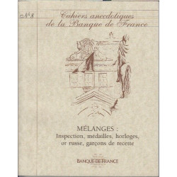 Cahiers anecdotiques de la banque de france numero 8
