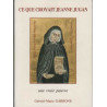 Ce que croyait jeanne jugan