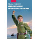 Marche rouge montagnes blanches