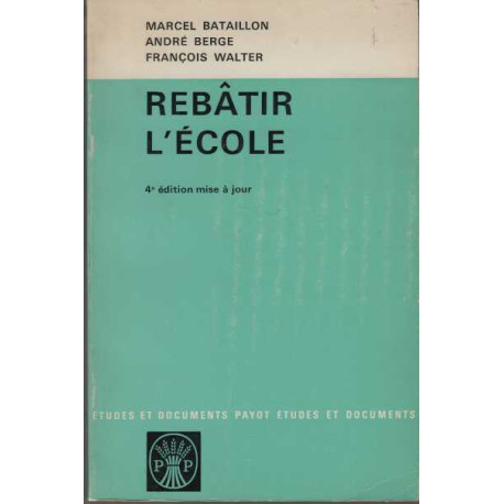 Rebatir l'ecole