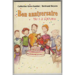 Bon anniversaire de 1 à 100 ans