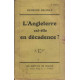 L'angleterre est elle en decadence