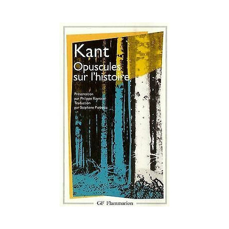 Opuscules sur l'histoire