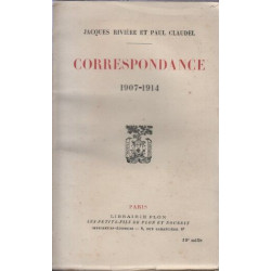 Correspondance 1907-1914