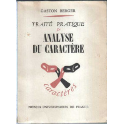 Traité pratique d'analyse du caractère