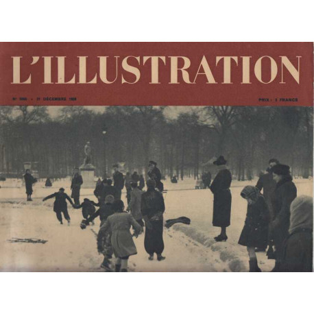 L'illustration numero 5000 31 decembre 1938