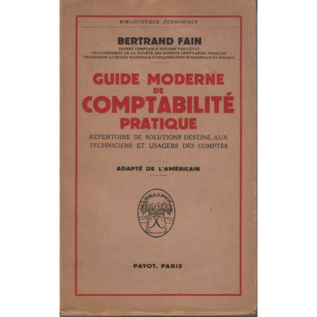 Guide moderne de comptabilite pratique