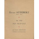 Etienne audibert 1888-1954 sa vie ses travaux