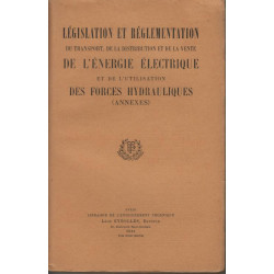 Legislation et reglementation du transport de la distribution et...