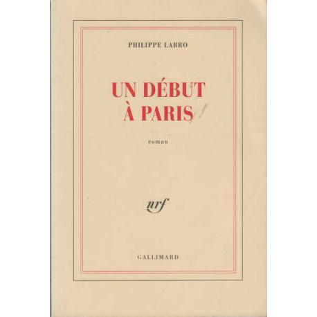 Un Debut A Paris