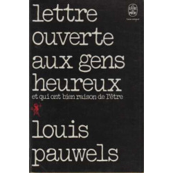Lettre ouverte aux gens heureux et qui ont bien raison de l'être