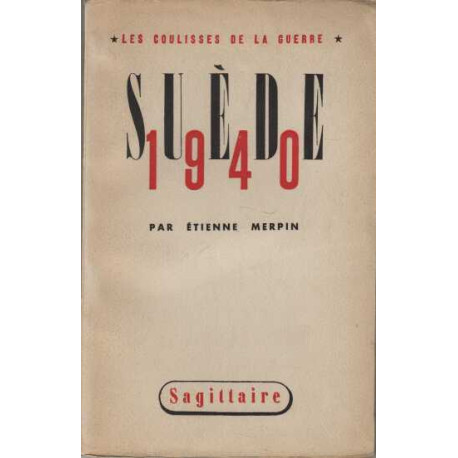 Suede 1940