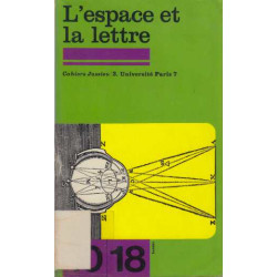 L'espace et la lettre : écritures typographies