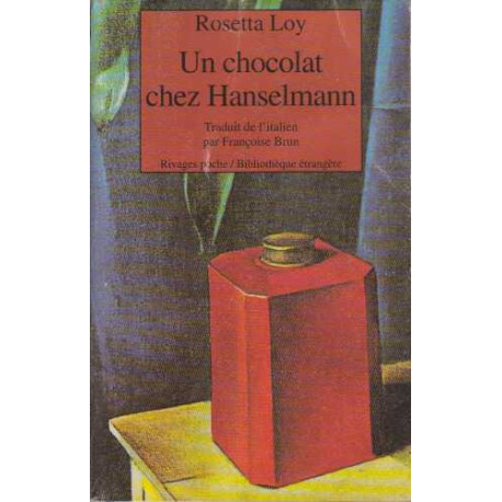 Un chocolat chez hanselmann