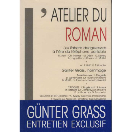 Atelier du Roman/12 Automne 1997