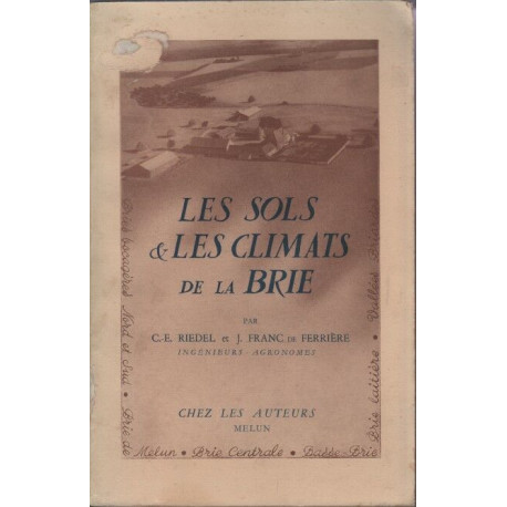 Les sols et les climats de la Brie