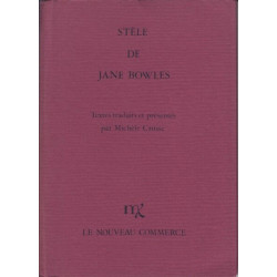 Stele de Jane Bowles
