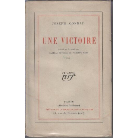 Une victoire