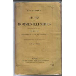 Les Vies des hommes illustres tome 4