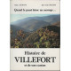 Histoire de villefort et de son canton